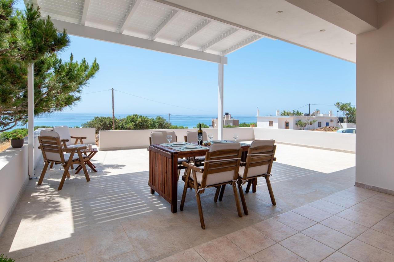 Sea View Pine House Villa Makriyialós Ngoại thất bức ảnh