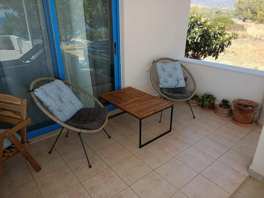 Sea View Pine House Villa Makriyialós Ngoại thất bức ảnh